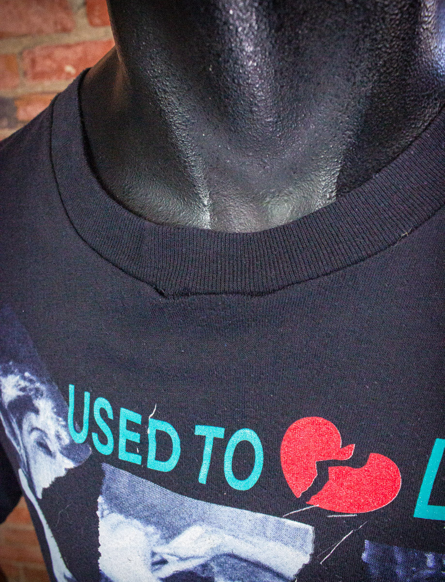 Vintage Guns N Roses Used To Love Her Concert T Shirt 1988 Medium