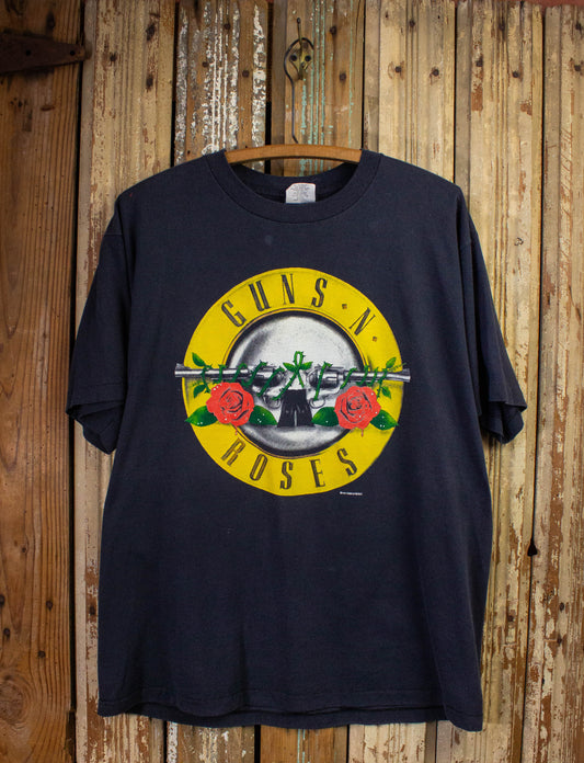 Vintage Guns N Roses Was Here Concert T Shirt 1987 Black XL