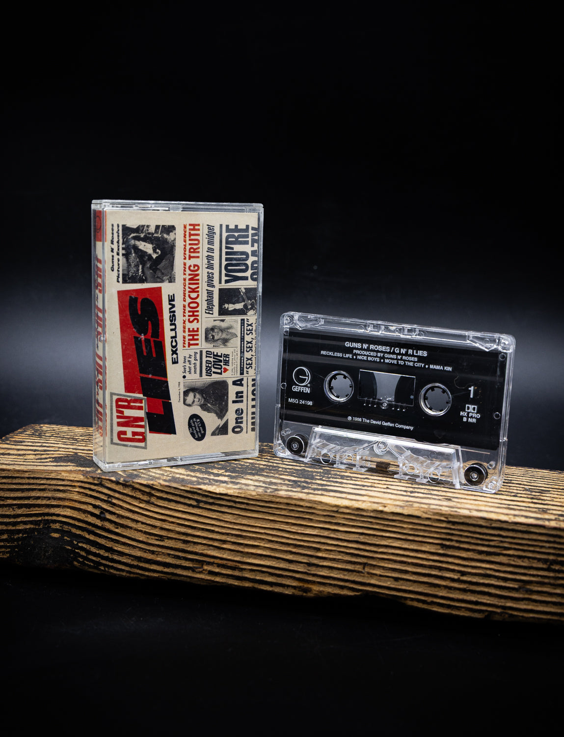 Vintage Guns N Roses Lies Cassette 1988