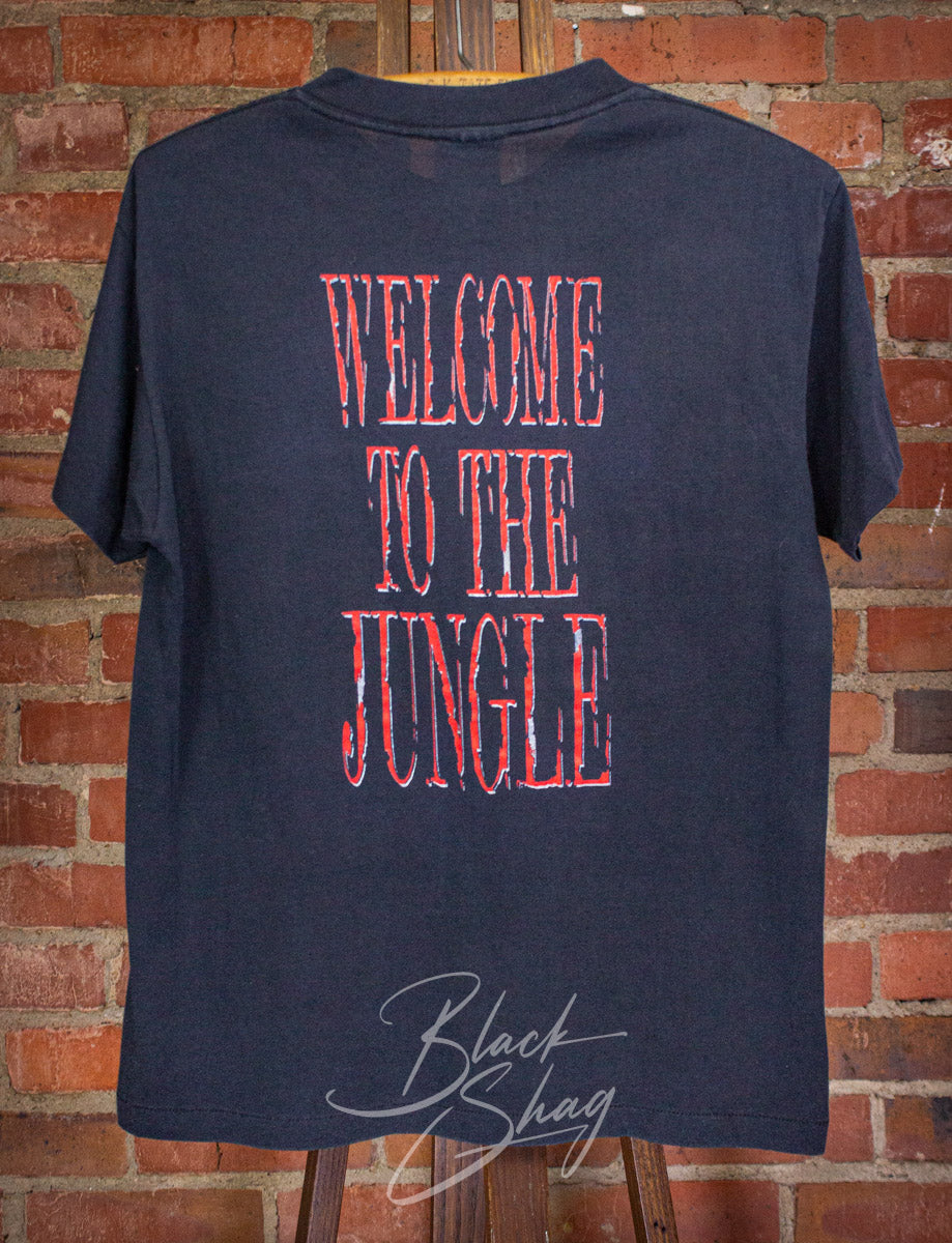 Vintage Guns N Roses Welcome to the Jungle Concert T Shirt 1989 Medium