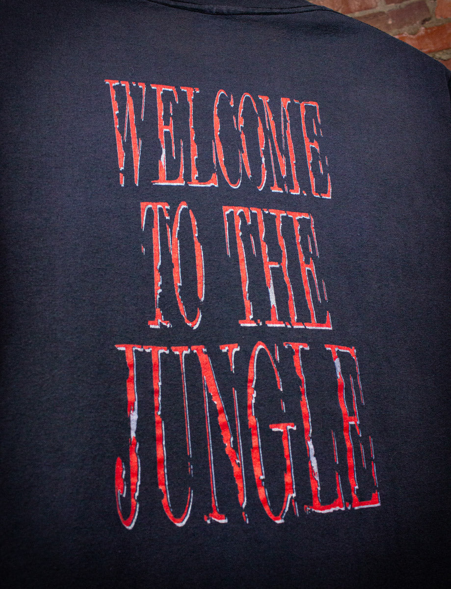 Vintage Guns N Roses Welcome to the Jungle Concert T Shirt 1989 Medium