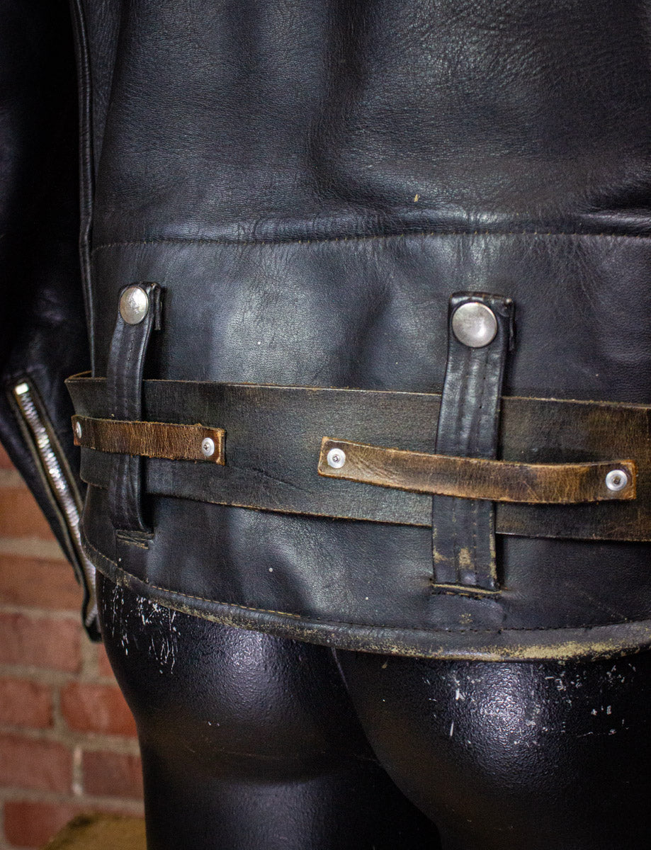 Vintage Harley Davidson AMF Leather Biker Jacket 70s Medium/Large