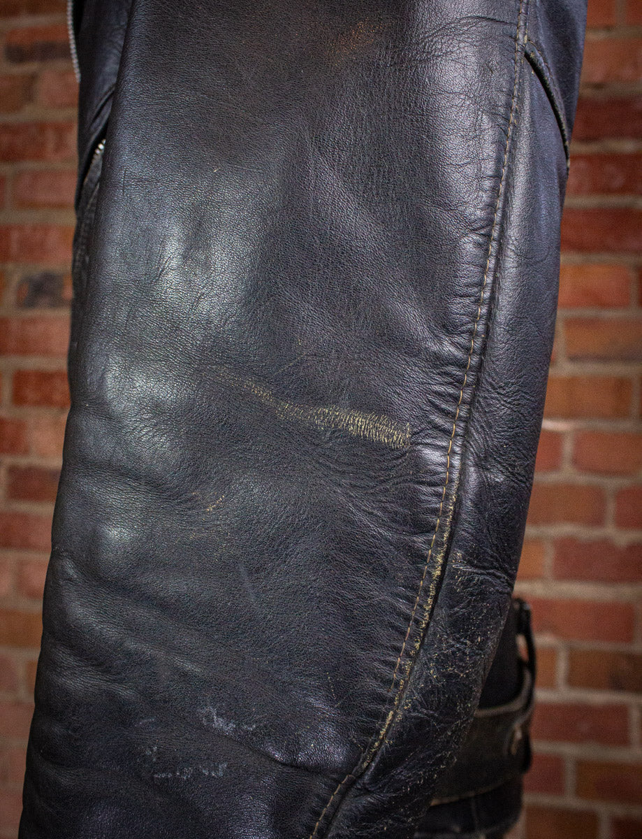 Vintage Harley Davidson AMF Leather Biker Jacket 70s Medium/Large