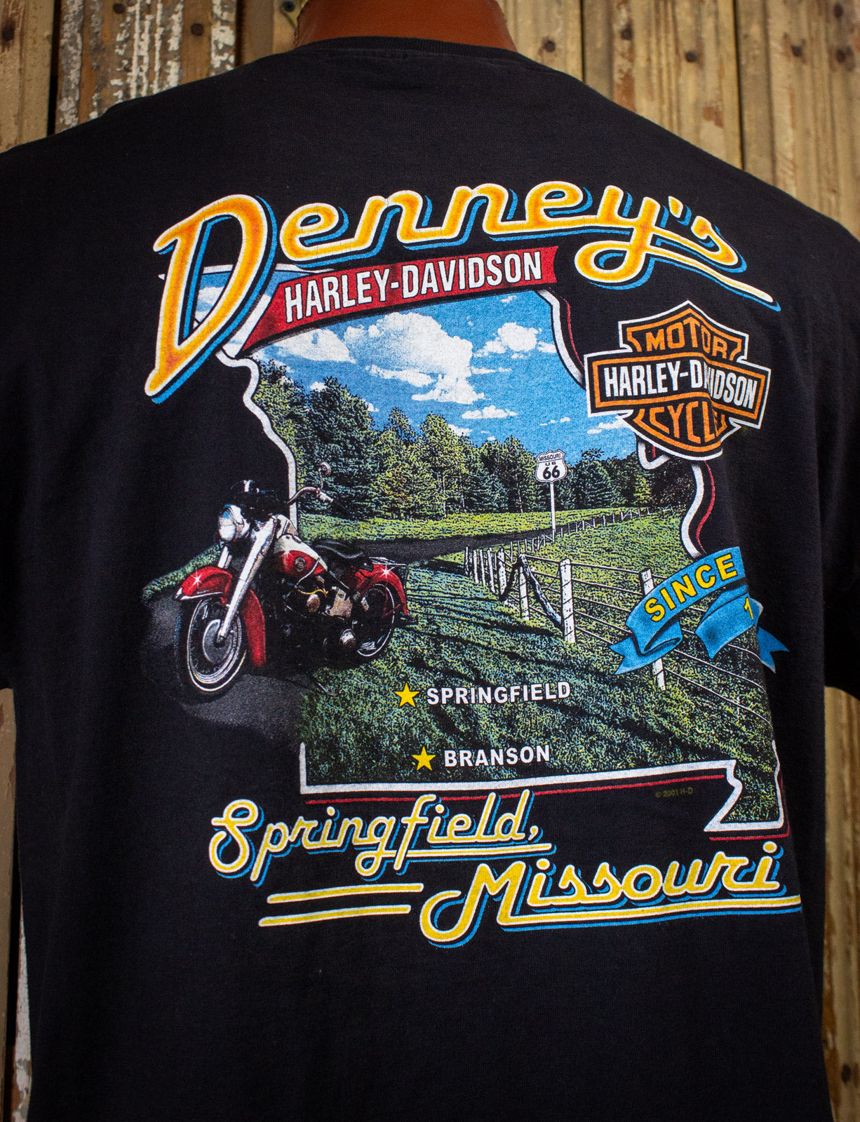 Vintage Harley Davidson Attitude Is Everything Graphic T Shirt 2002 Large