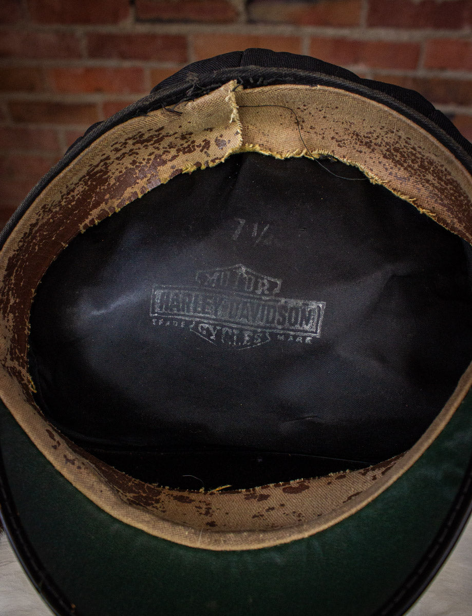 Vintage Harley Davidson Biker Hat 50s Size 7