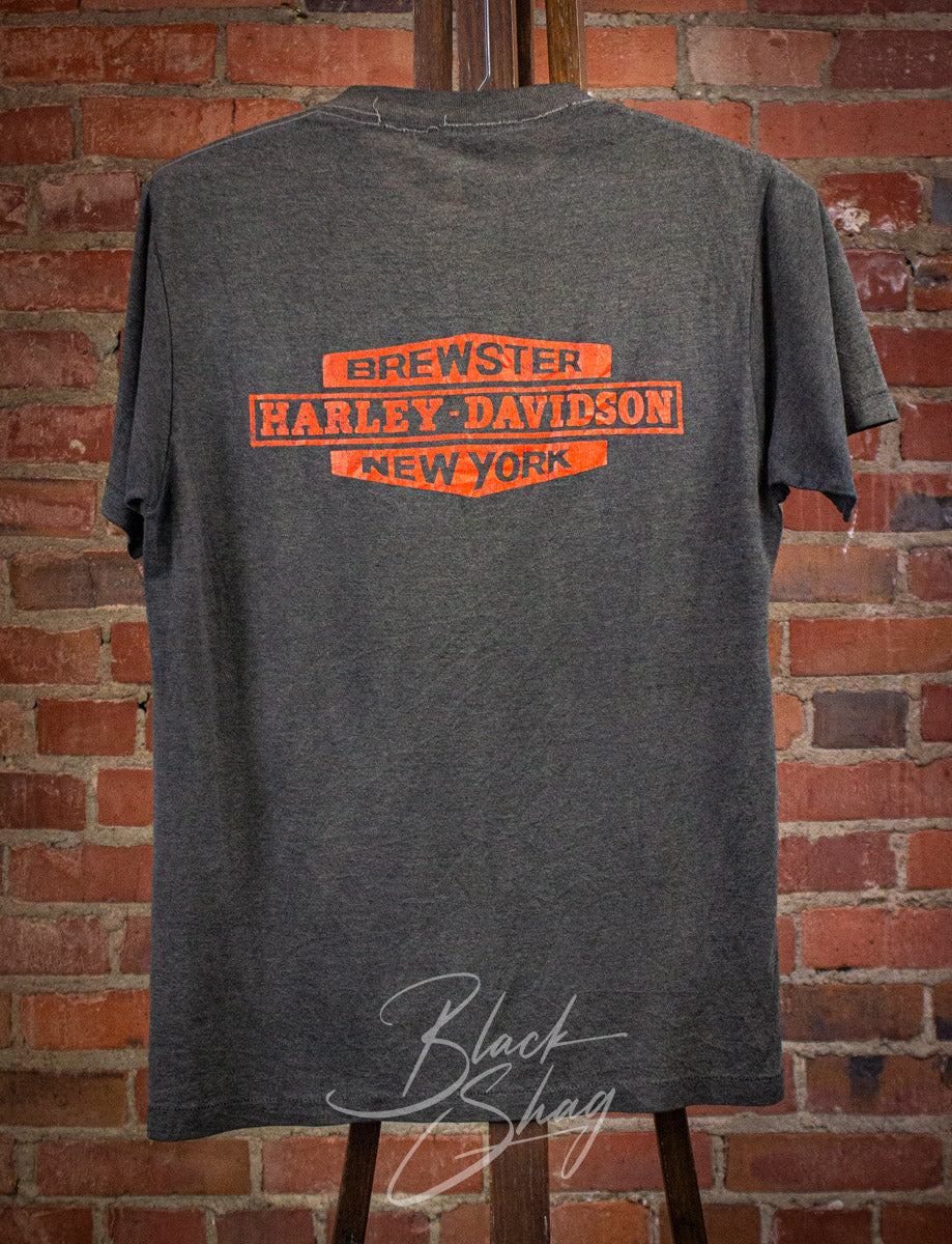 Vintage Harley Davidson Keep America Beautiful Graphic T Shirt 80s Small