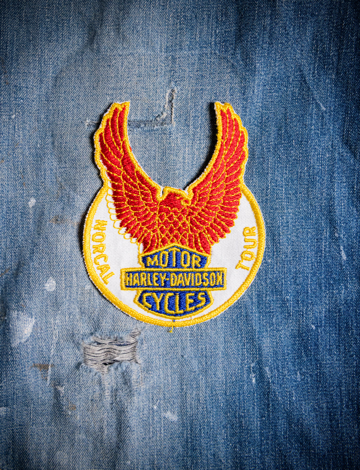 Vintage Harley Davidson NorCal Tour Patch