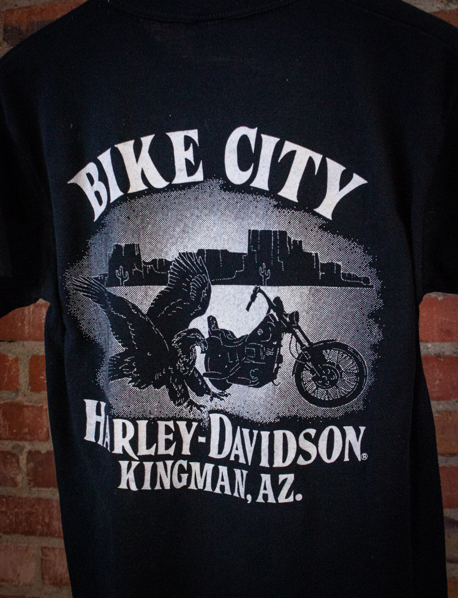 Vintage Harley Davidson The Early Days Graphic T Shirt 80s Small