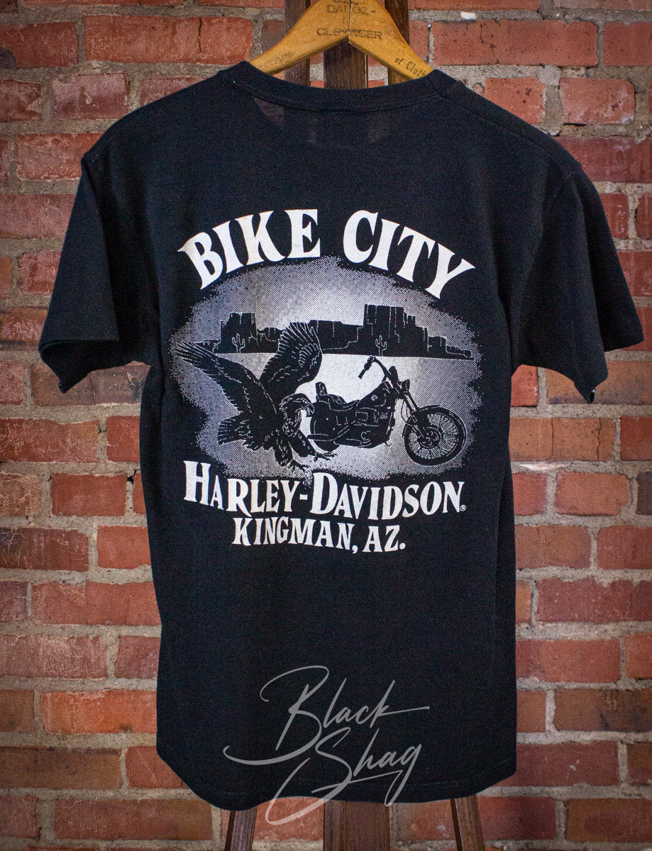 Vintage Harley Davidson The Early Days Graphic T Shirt 80s Small