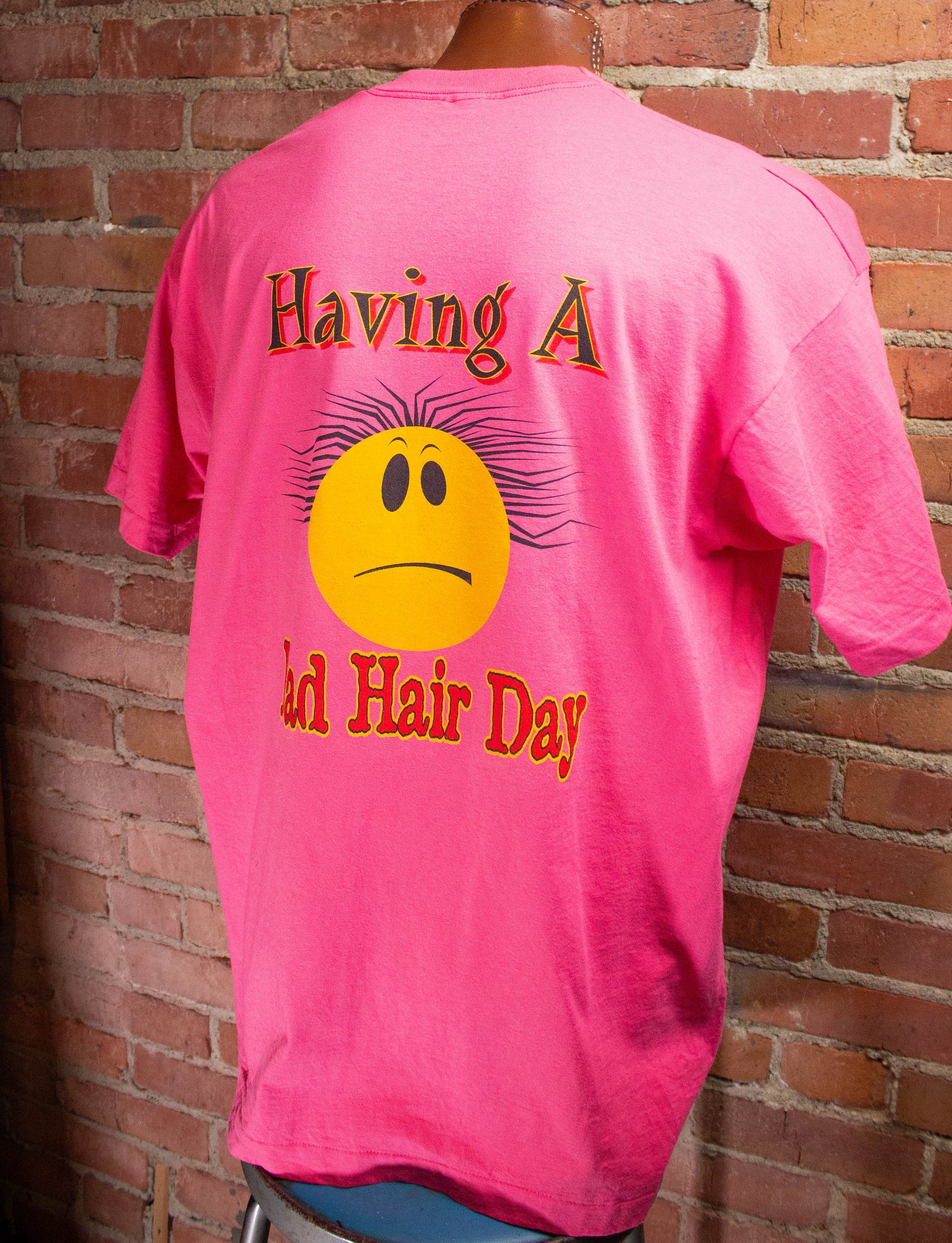 Vintage Having A Bad Hair Day Graphic T-Shirt 1990s XXL