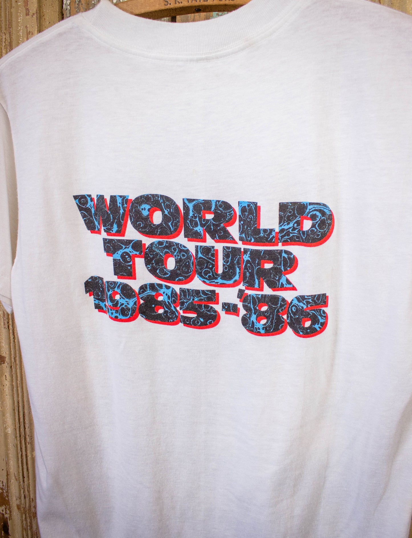 Vintage Heart World Tour Concert T Shirt 1985/86 White Medium