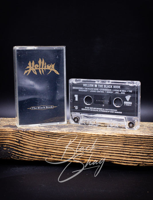 Vintage Hellion The Black Book Cassette 1991