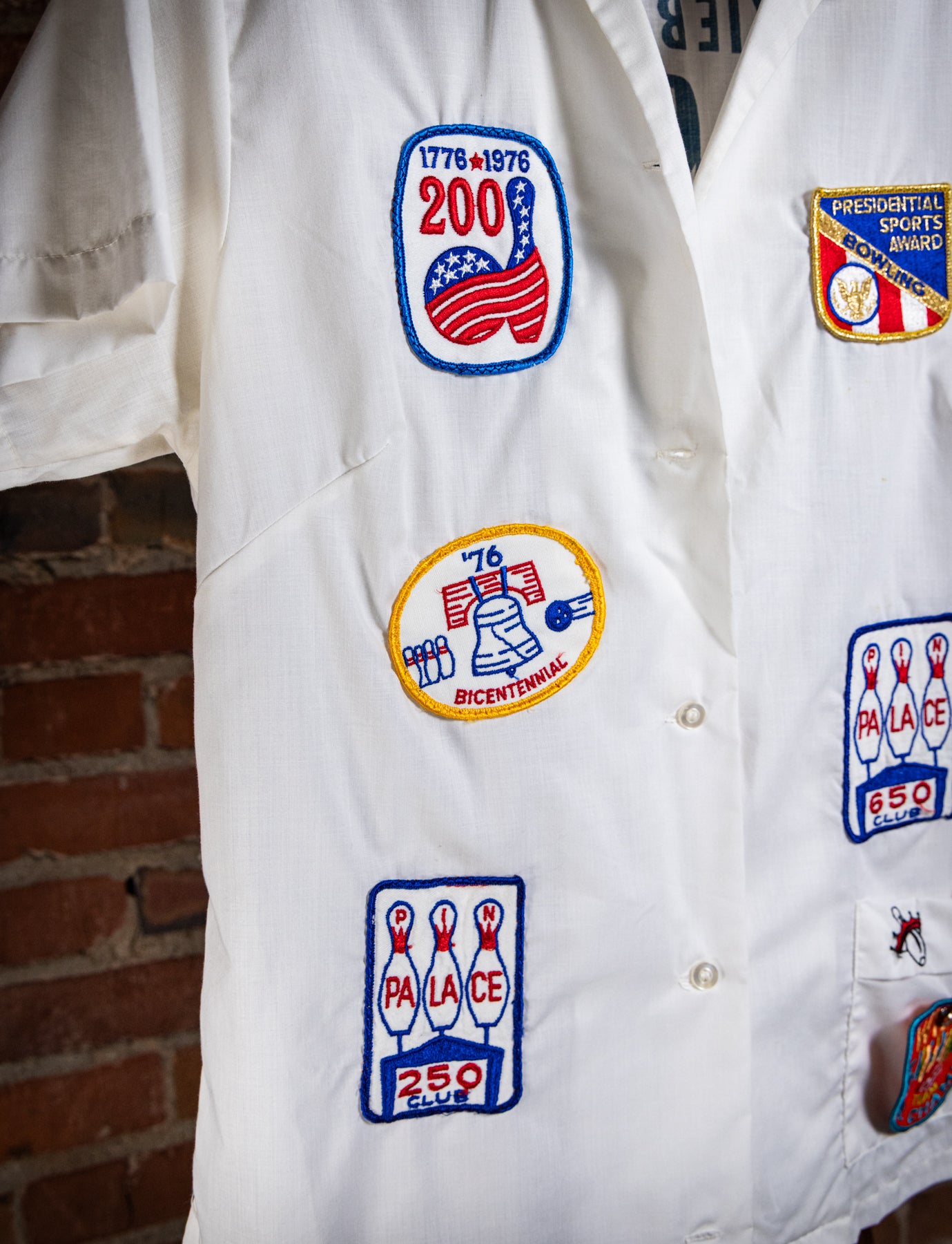 Vintage 70s Hilton Pin Palace Dixiebells Bowling Shirt Medium
