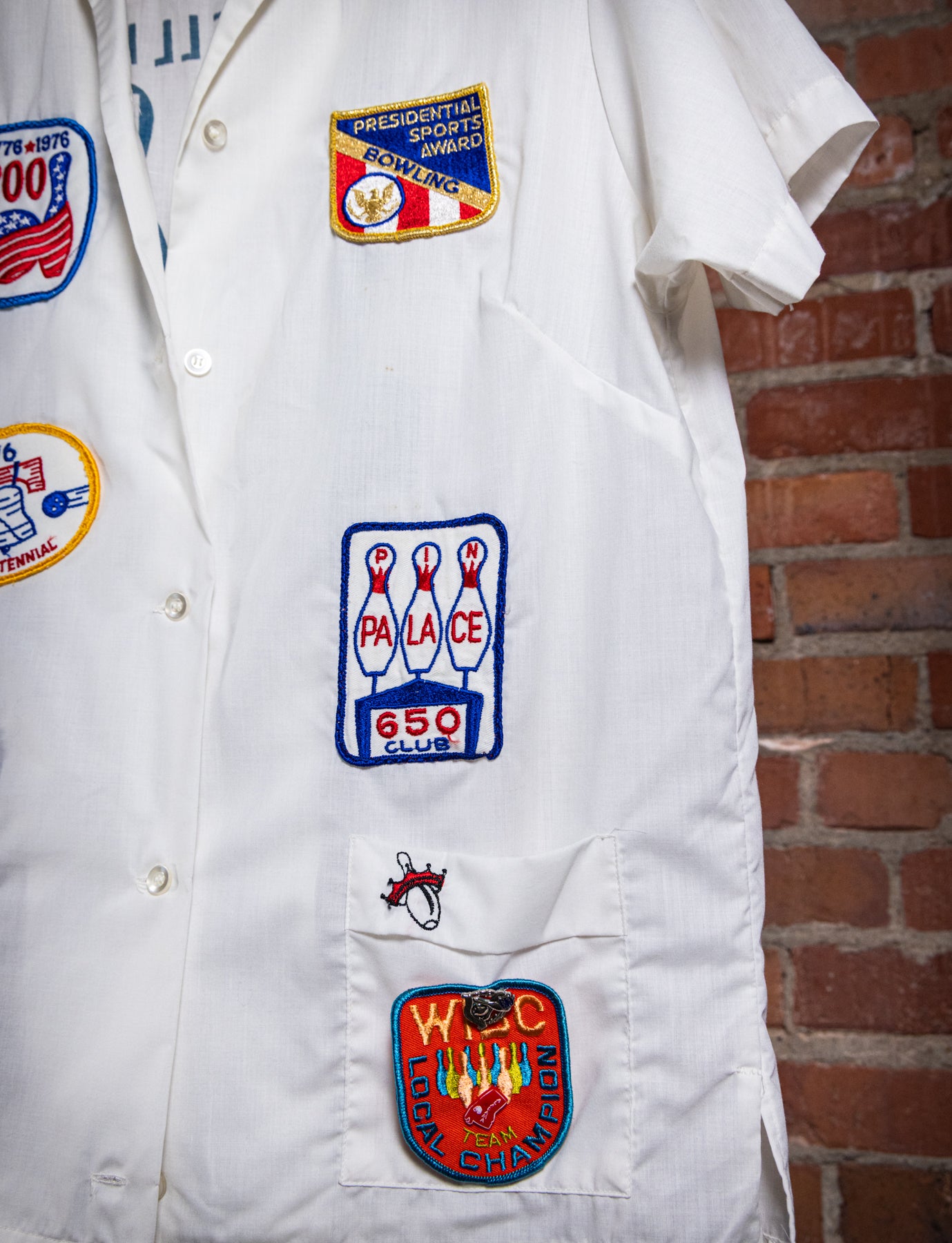 Vintage 70s Hilton Pin Palace Dixiebells Bowling Shirt Medium