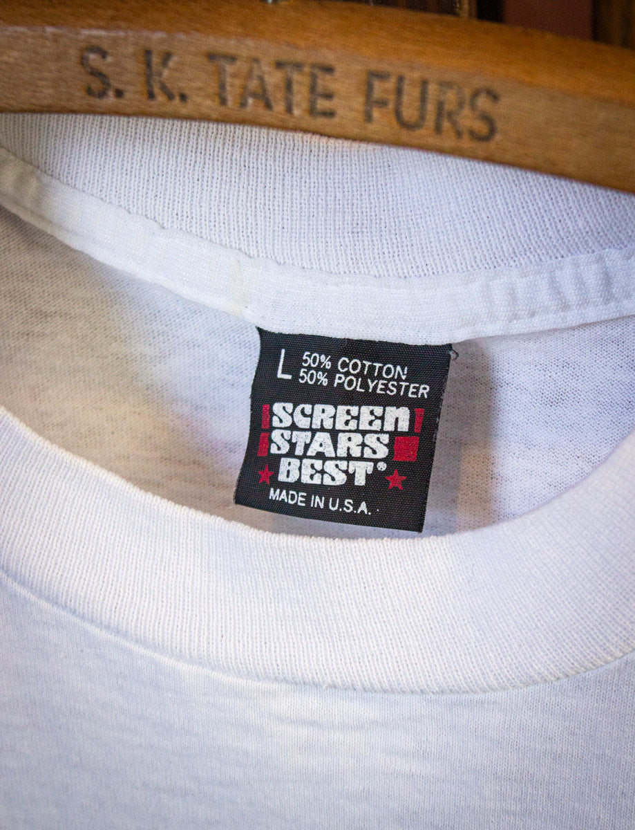 Vintage Hummer Graphic T Shirt 90s White Medium