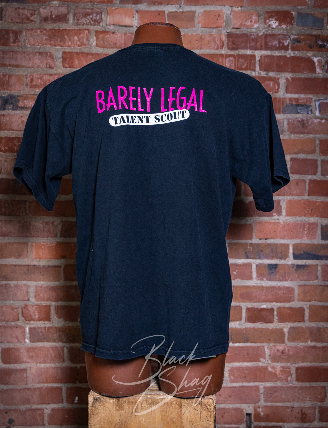 Vintage 2000s Hustler Video Barely Legal Graphic T Shirt XL
