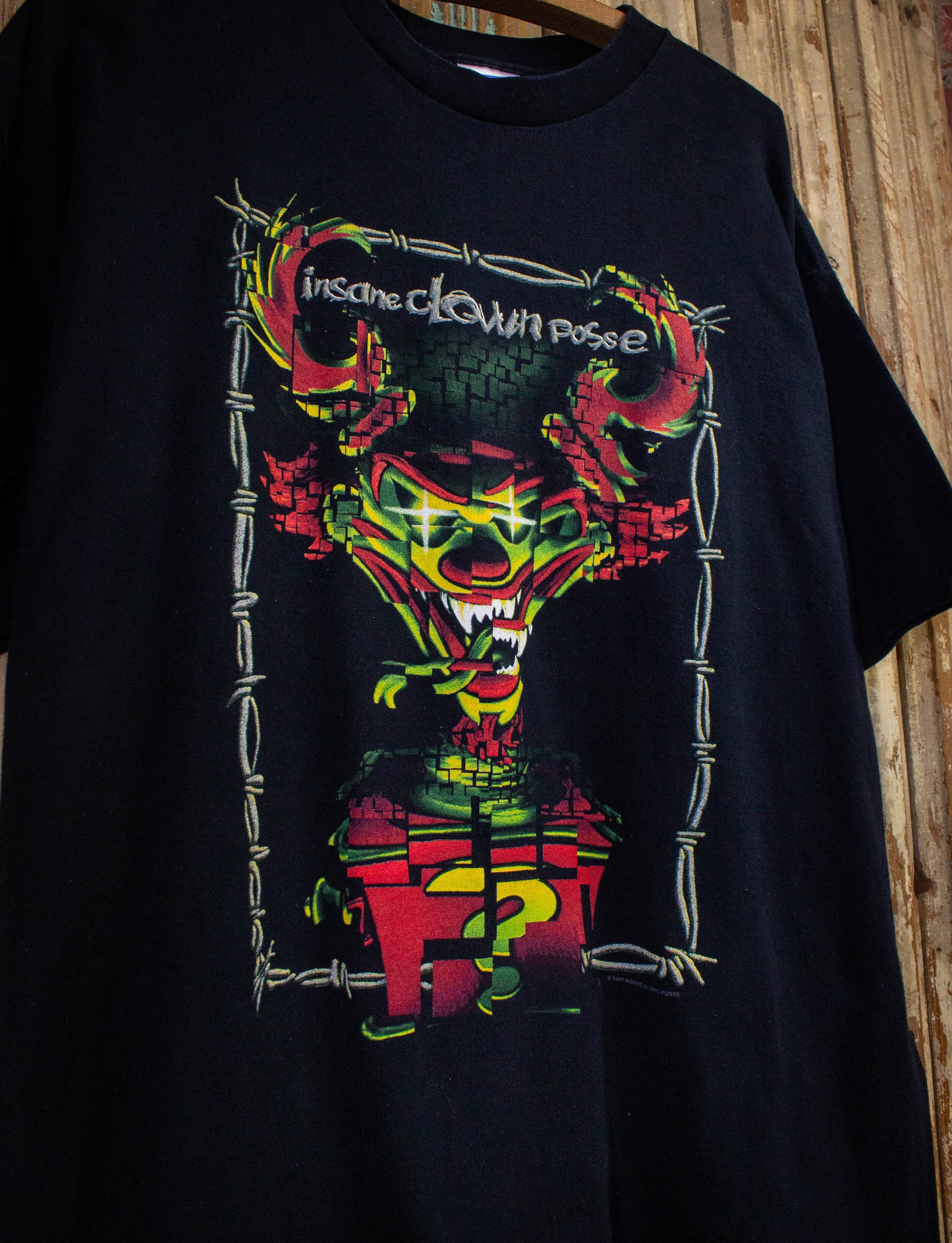 Vintage Insane Clown Posse Concert T Shirt 2000 Black XL