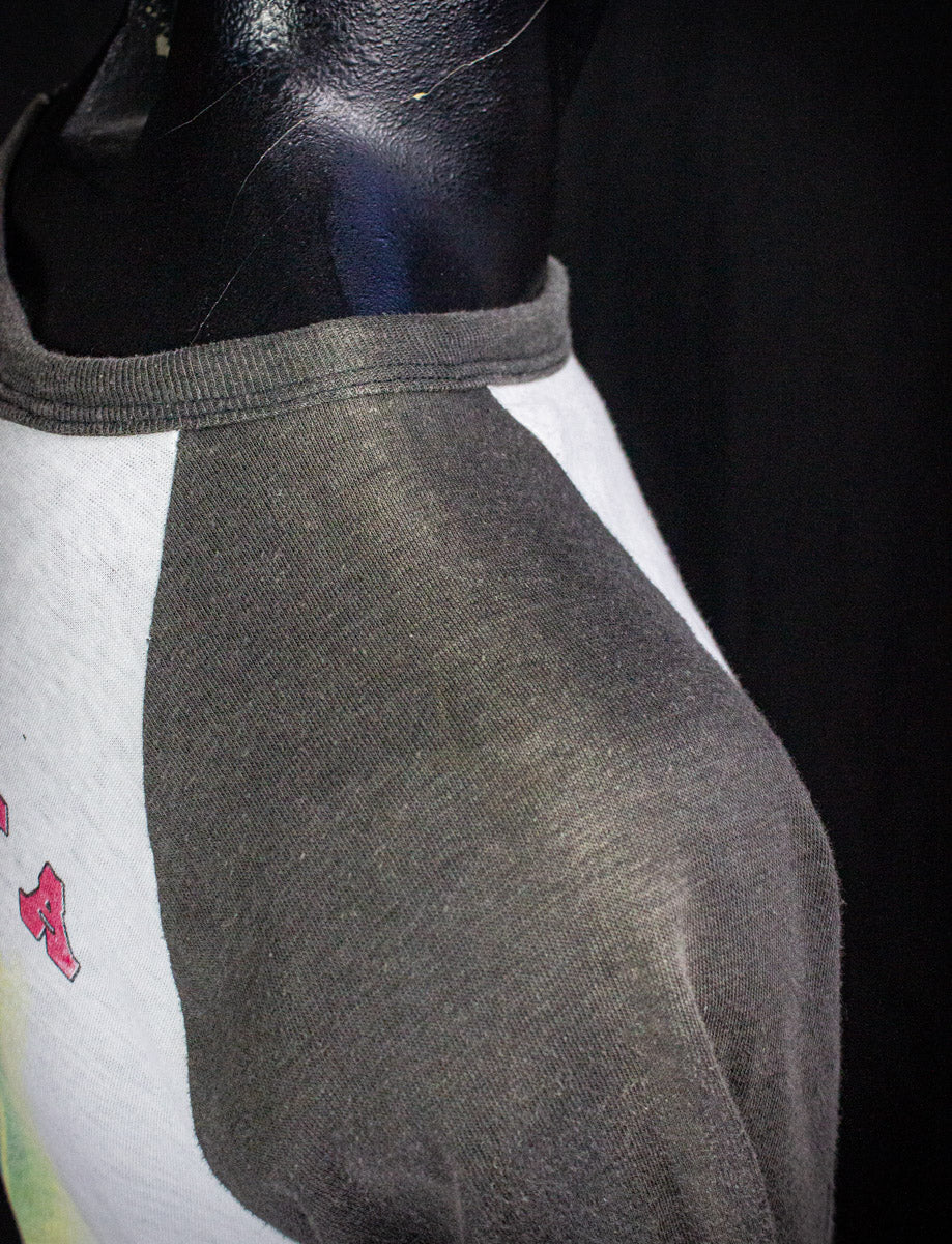 Vintage Iron Maiden Make My Day Raglan Concert T Shirt 1987 Medium