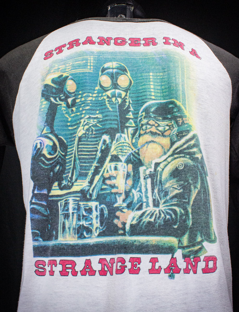 Vintage Iron Maiden Make My Day Raglan Concert T Shirt 1987 Medium