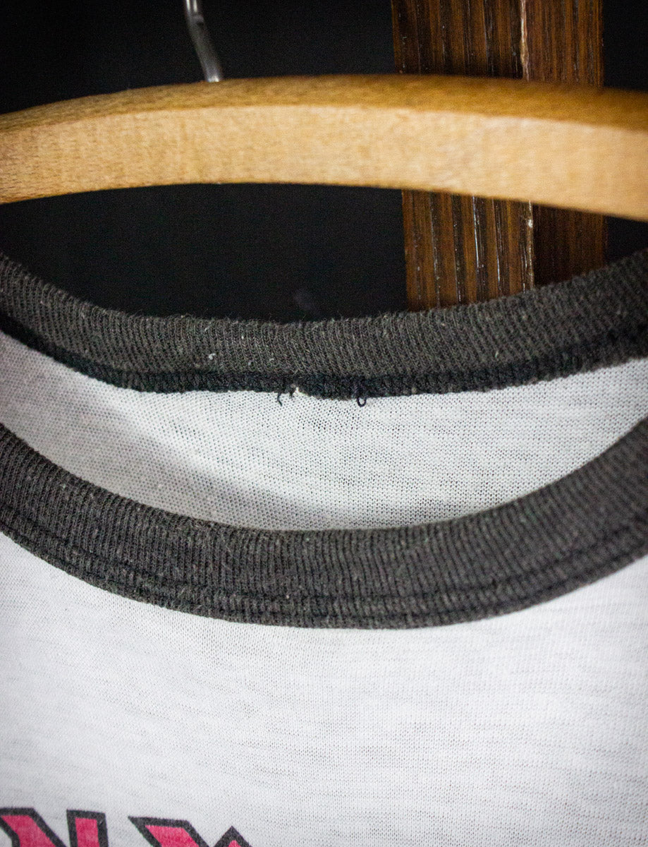 Vintage Iron Maiden Make My Day Raglan Concert T Shirt 1987 Medium