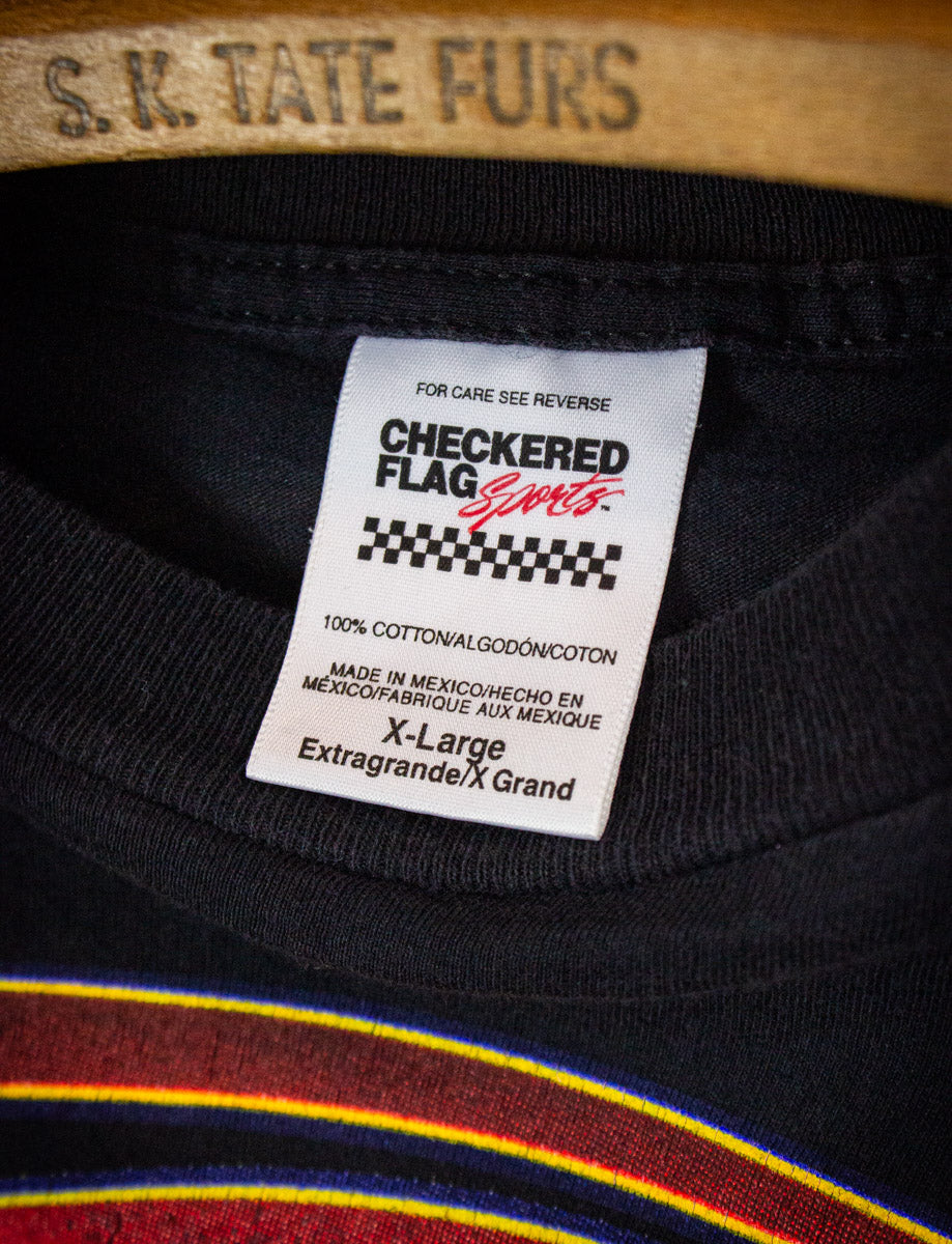 Vintage Ernie Irving Skittles Racing Team Nascar Graphic T Shirt 1998 XL