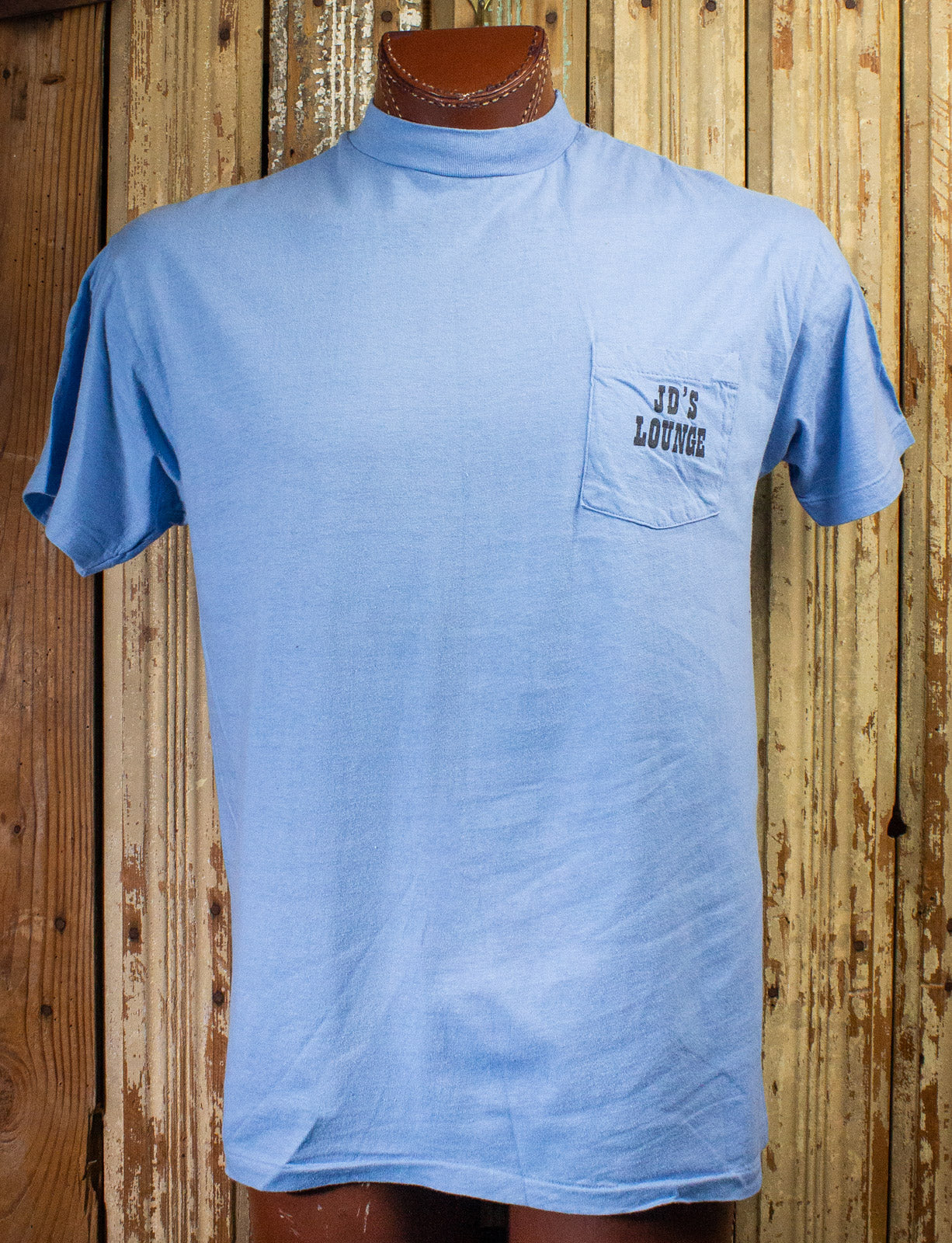 Vintage JD's Lounge Graphic T Shirt 80s Blue Large