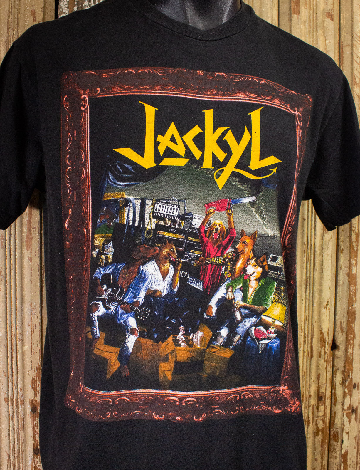 Jackal Vintage Cut the Crap outlet Tour T-Shirt, Large