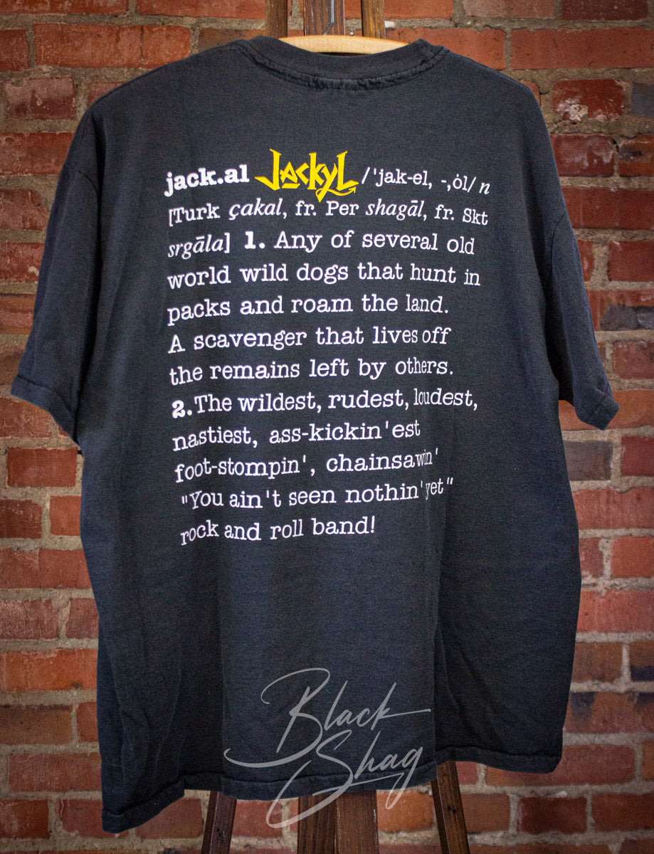 Vintage Jackyl Definition Concert T Shirt 1990 Black XL