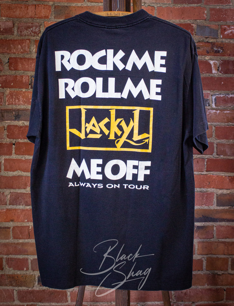 Vintage Jackyl Rock Me Roll Me Jackyl Me Off Concert T Shirt 1993 Black XL