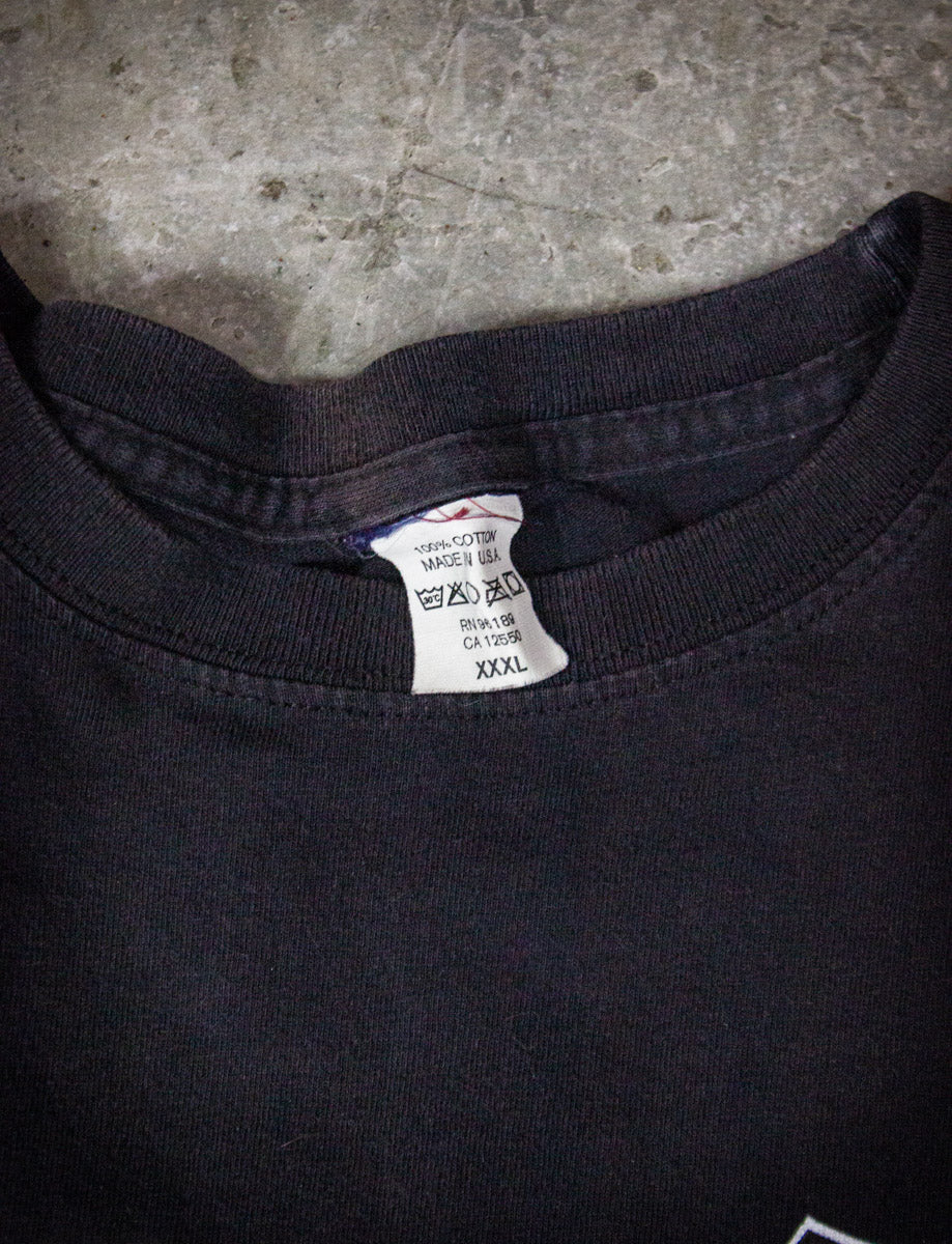 Vintage Jay-Z The Hard Knock Life Tour Rap Tee 1999 Black 3XL