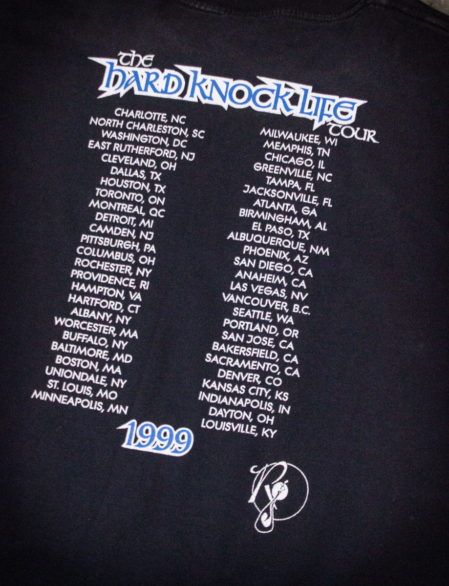 Vintage Jay-Z The Hard Knock Life Tour Rap Tee 1999 Black 3XL