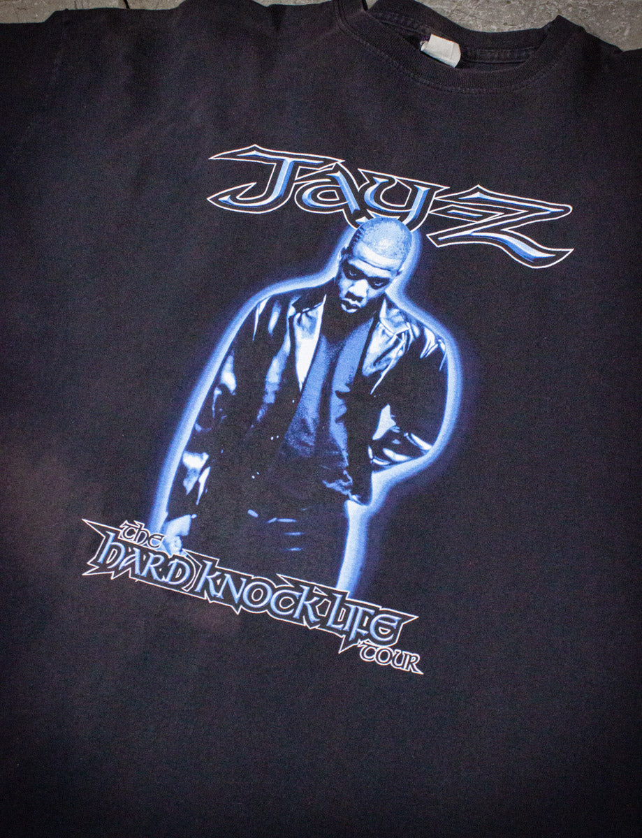 Vintage Jay-Z The Hard Knock Life Tour Rap Tee 1999 Black 3XL