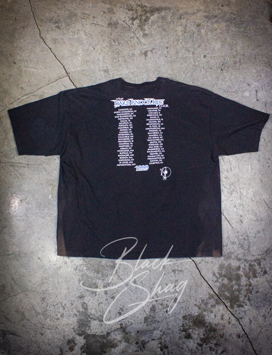 Vintage Jay-Z The Hard Knock Life Tour Rap Tee 1999 Black 3XL