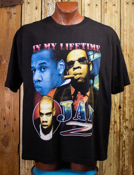 Vintage Jay Z DMX In My Lifetime Rap T Shirt 2000 2XL