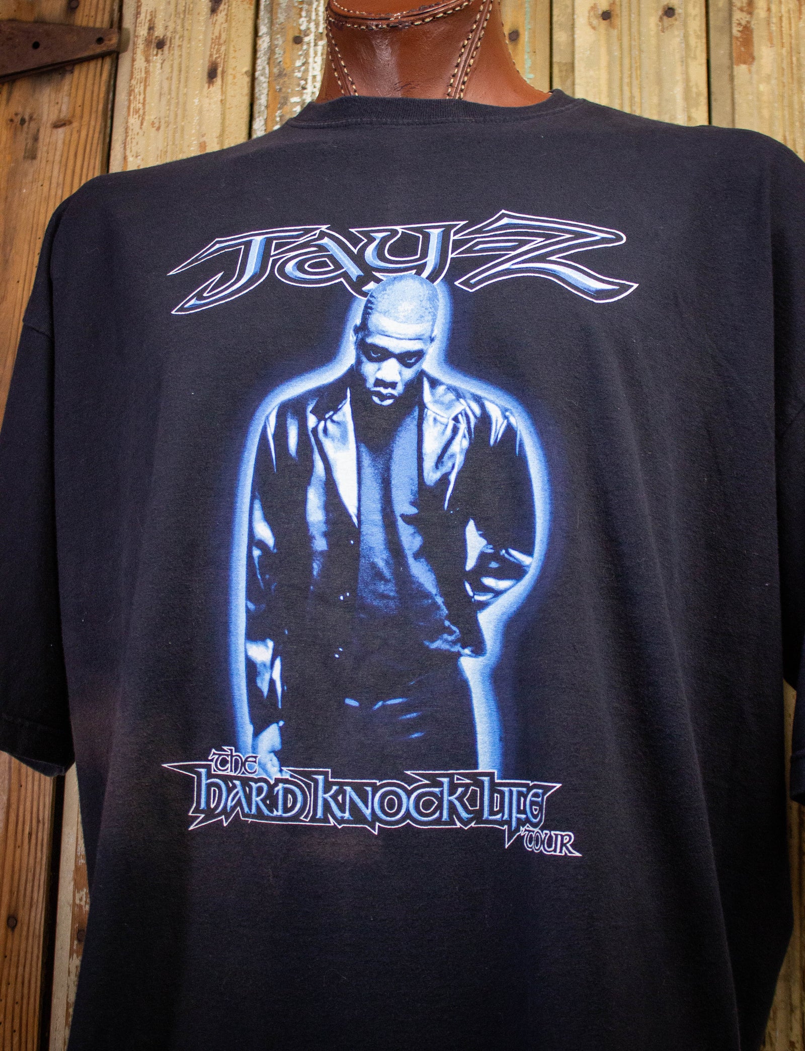Vintage Jay-Z The Hard Knock Life Tour Rap Tee 1999 Black 3XL