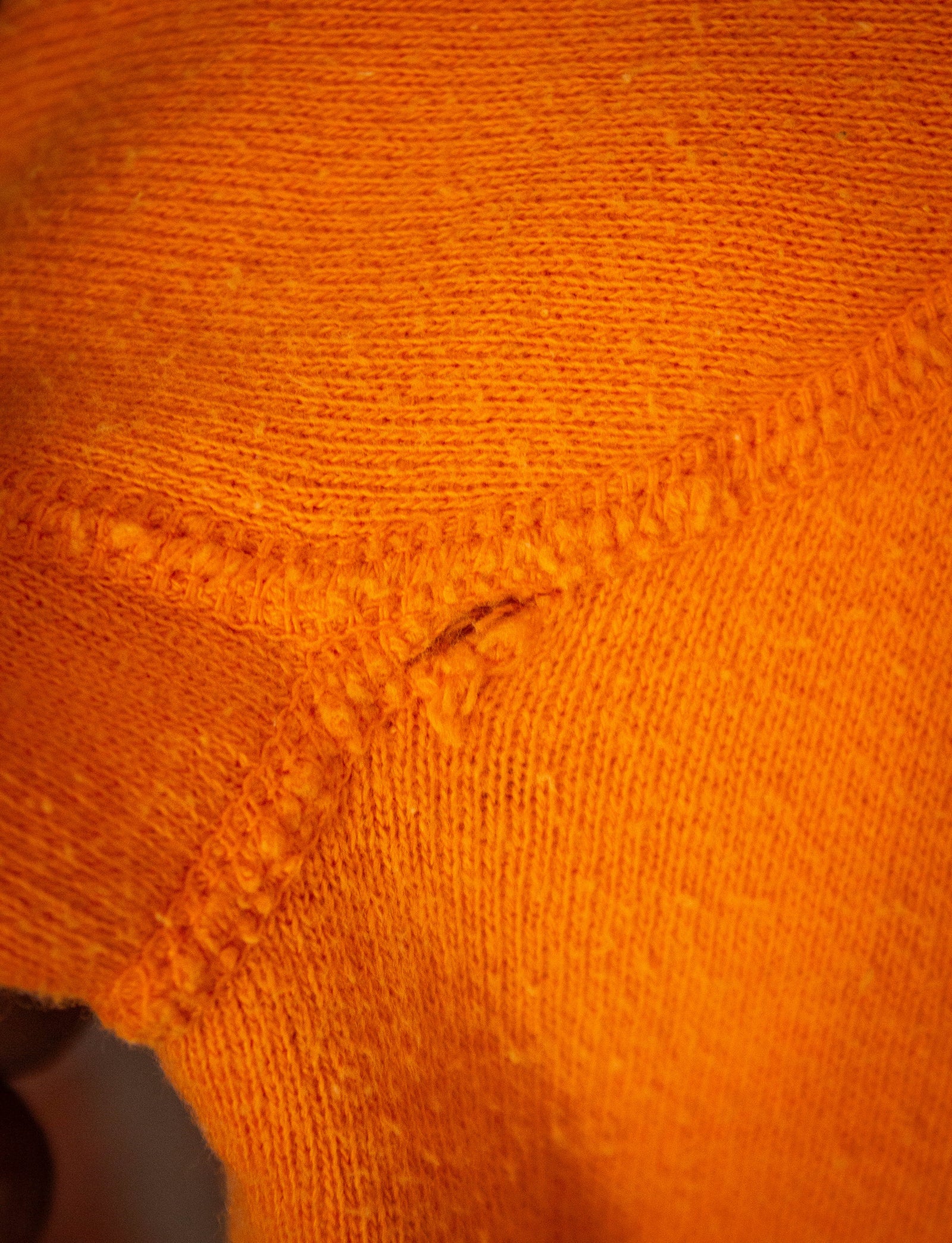 Vintage Jefferson Airplane Loves You Fan Club Sweatshirt 1966 Orange Medium