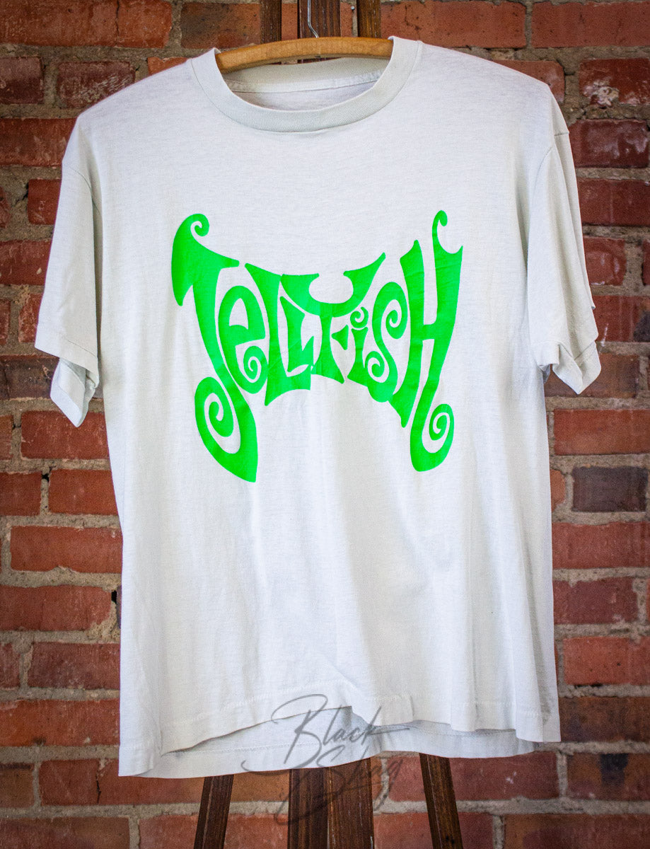 Vintage Jellyfish Concert T Shirt 90s White Medium
