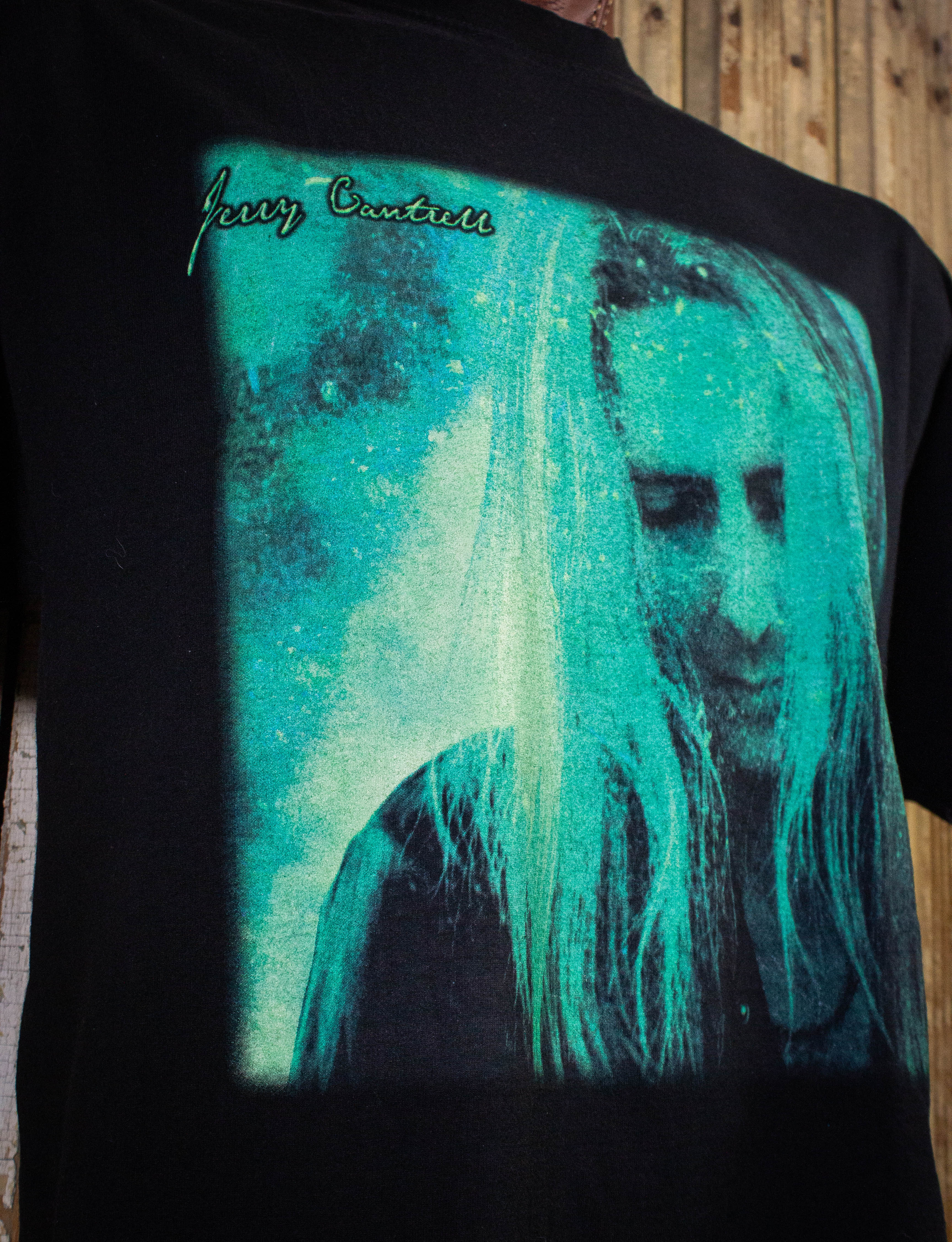 Vintage Jerry Cantrell Degradation Trip good Tour 2002 T-Shirt