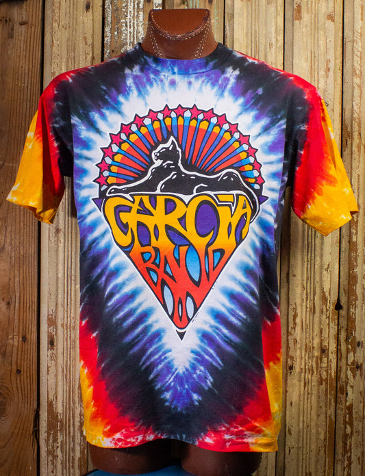 Vintage Jerry Garcia Band Cats Under The Stars Tie Dye Concert T Shirt 1991 XL