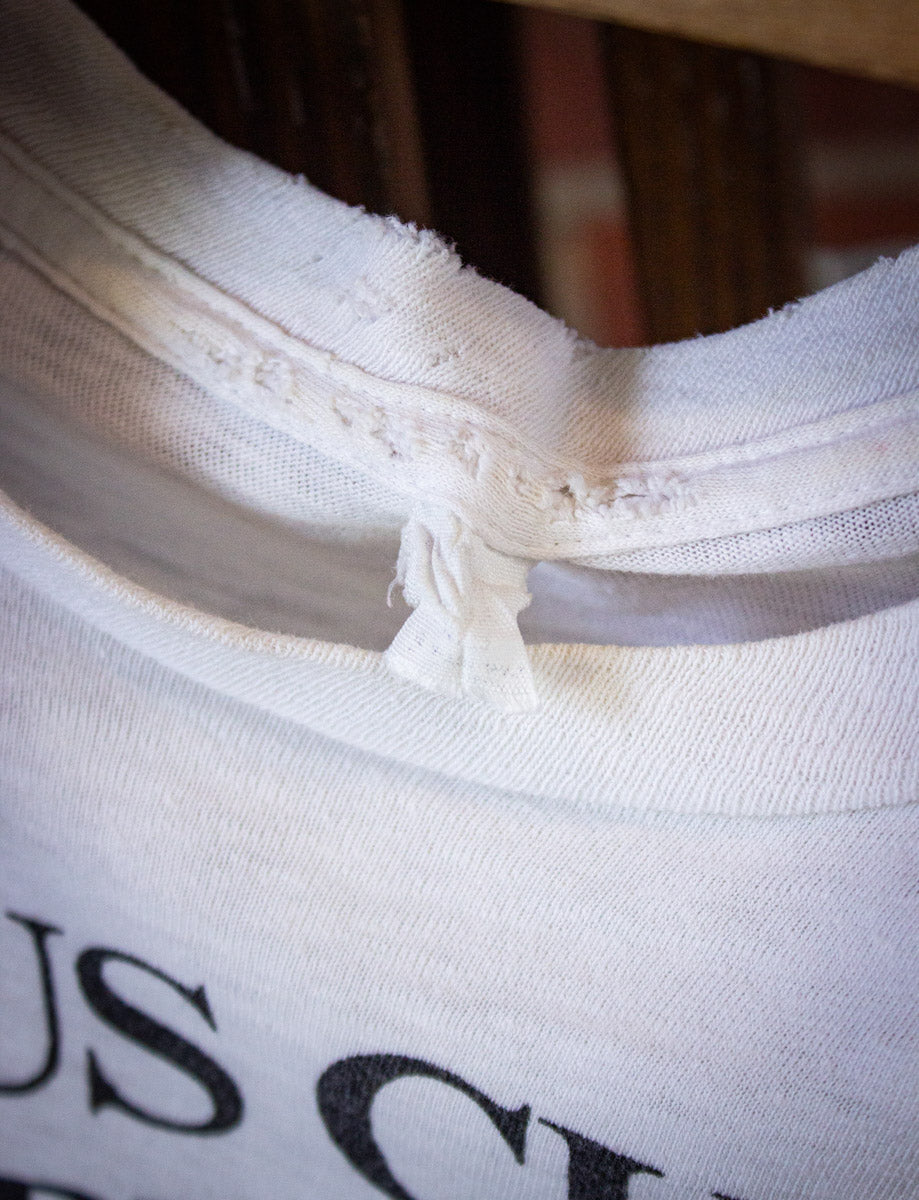 Vintage Jesus Christ Superstar T Shirt 70s White Small