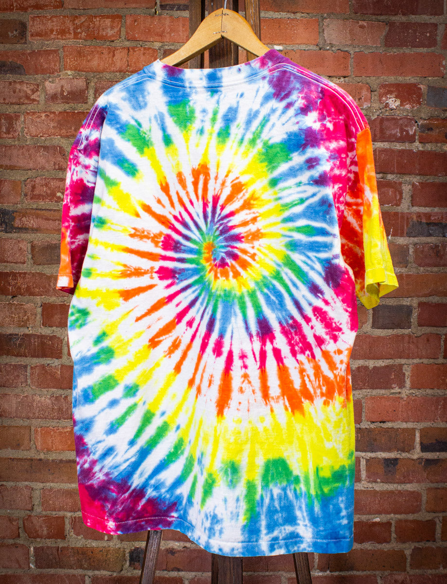 Vintage The Doors Jim Morrison Tie Dye Concert T Shirt 90s Large