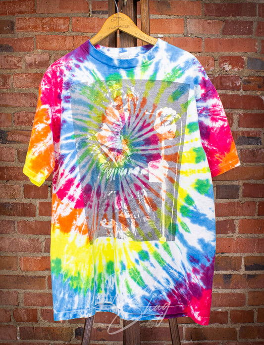 Vintage The Doors Jim Morrison Tie Dye Concert T Shirt 90s Large