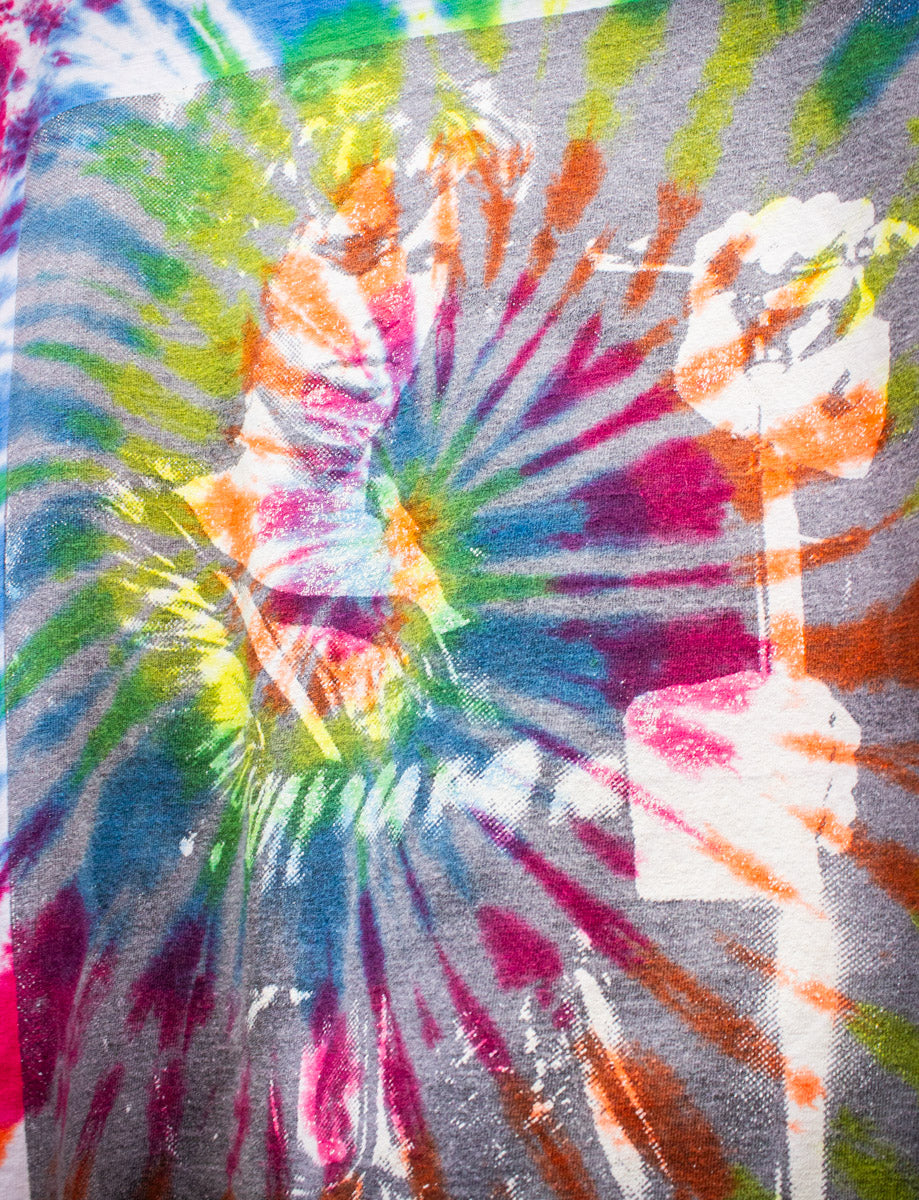 Vintage The Doors Jim Morrison Tie Dye Concert T Shirt 90s Large