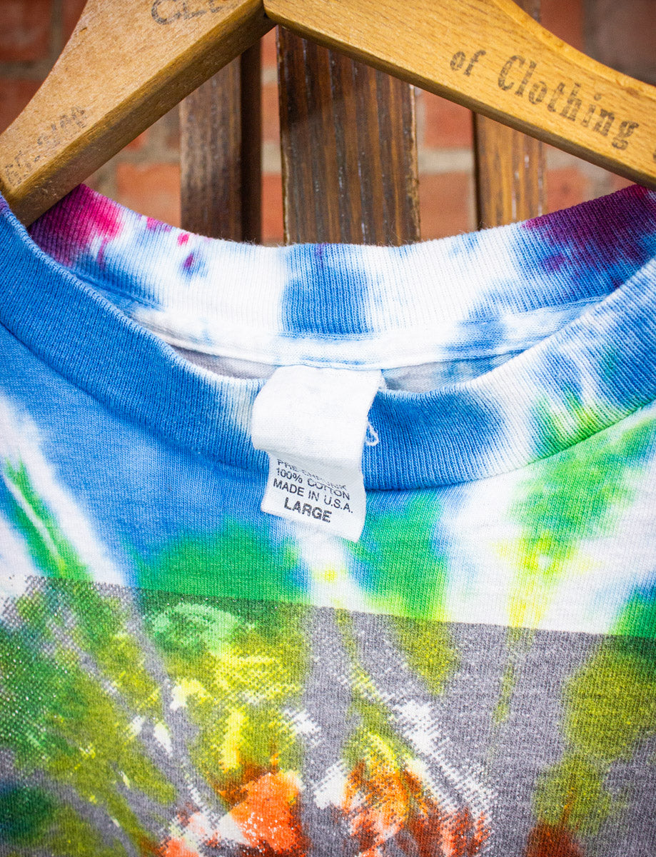 Vintage The Doors Jim Morrison Tie Dye Concert T Shirt 90s Large