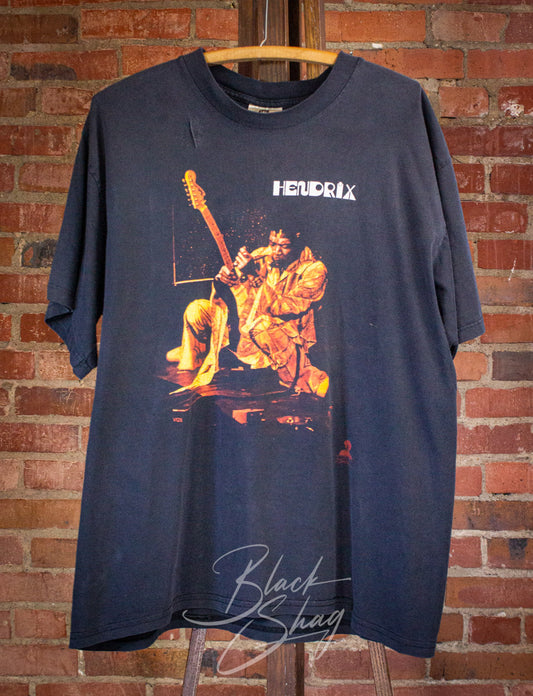 Vintage Jimi Hendrix T Shirt 1998 Black XL