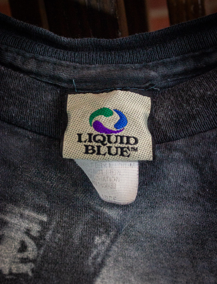 Vintage Jimmy Page Jack Daniels T Shirt 2005 Black XL