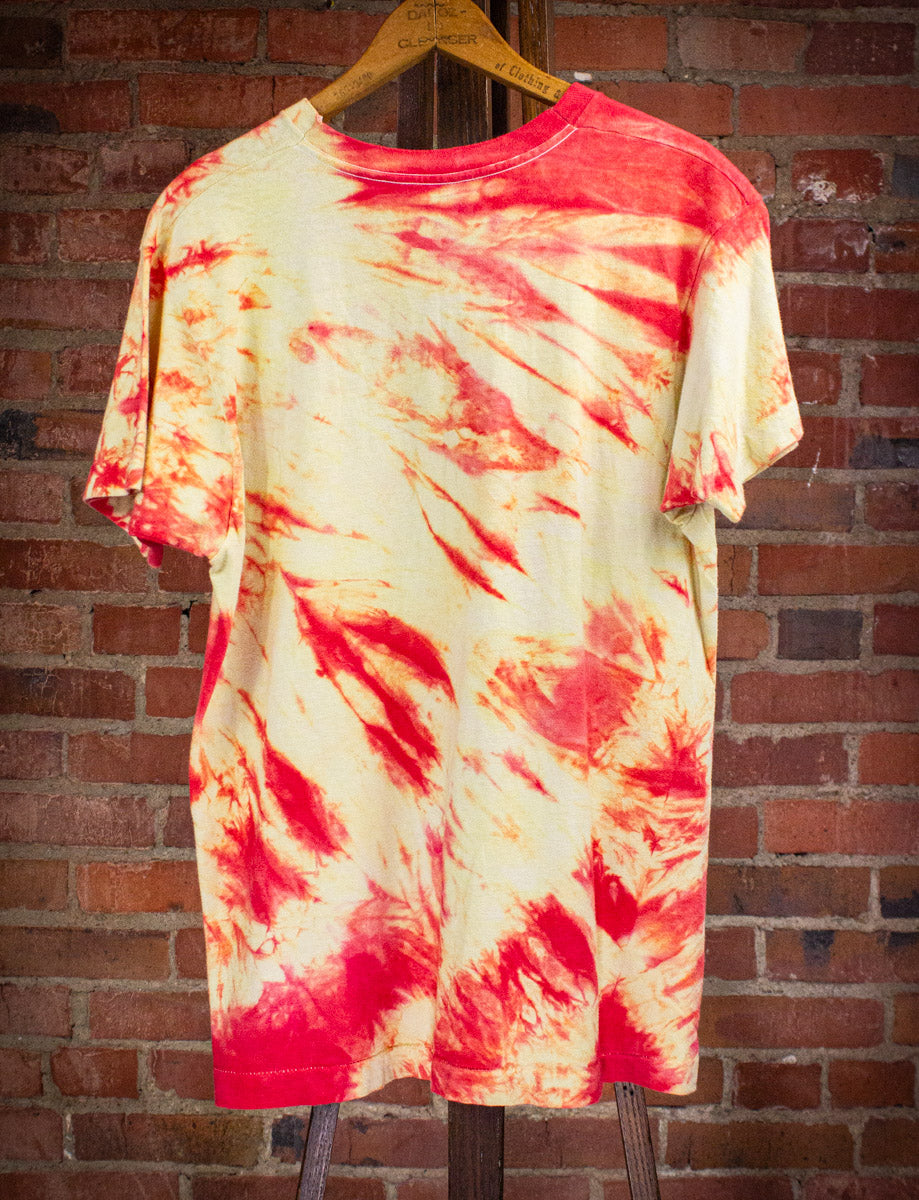 Vintage Jimmy Page Tie Dye Concert T Shirt 1988 Medium