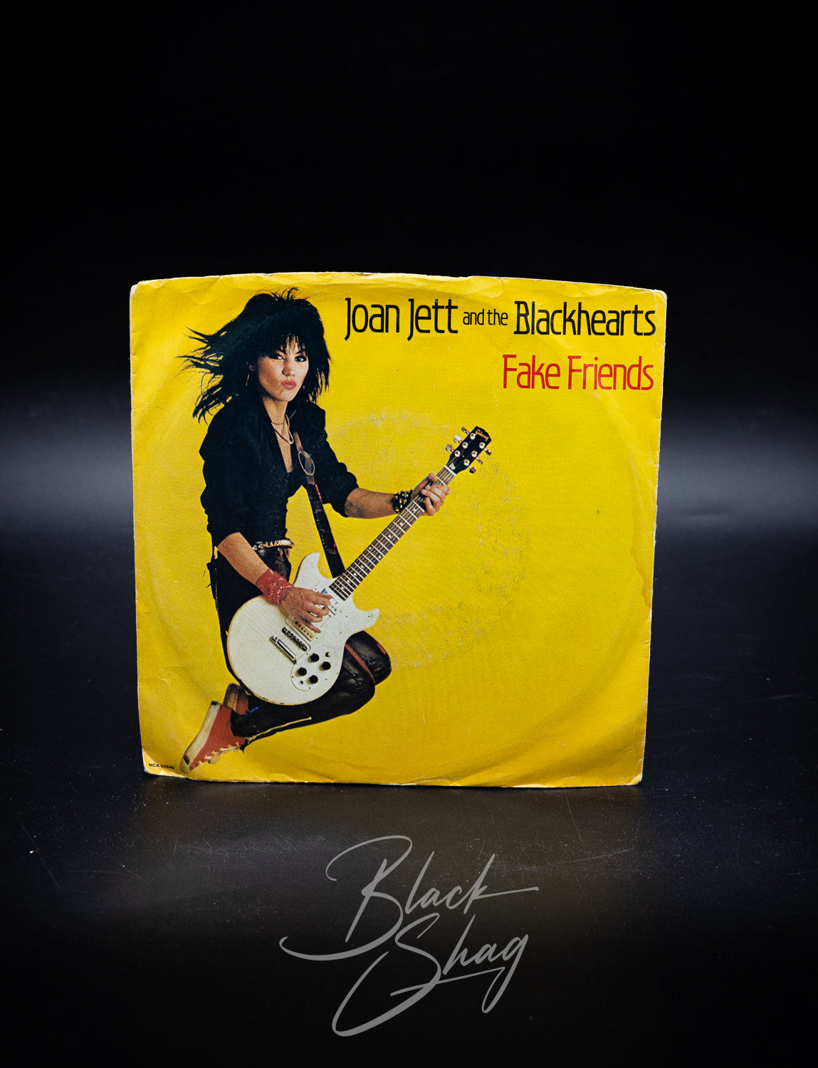Vintage Joan Jett and the Blackhearts Fake Friends 7" Vinyl 1983