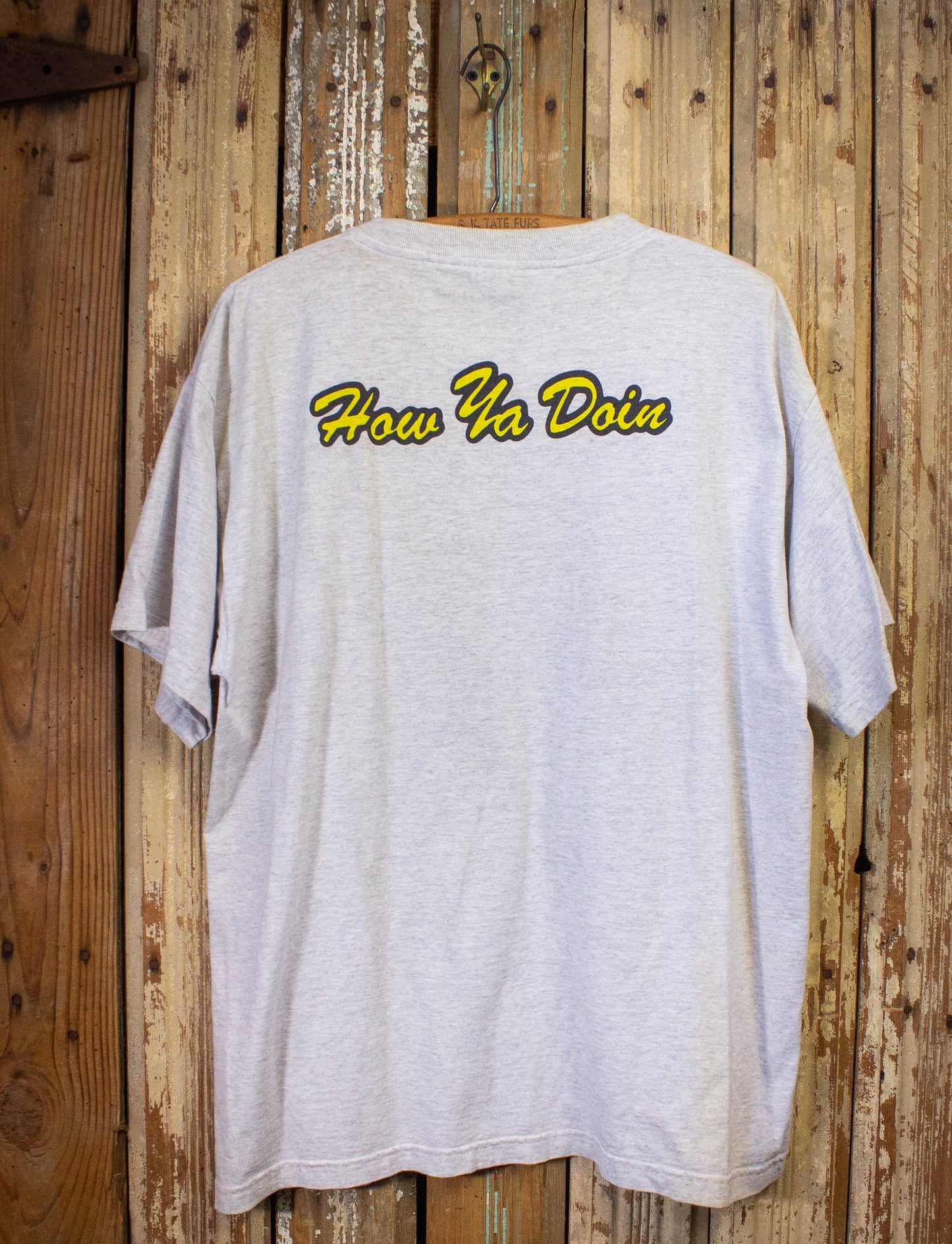 Vintage Joe Walsh How Ya Doin' Concert T Shirt Gray XL