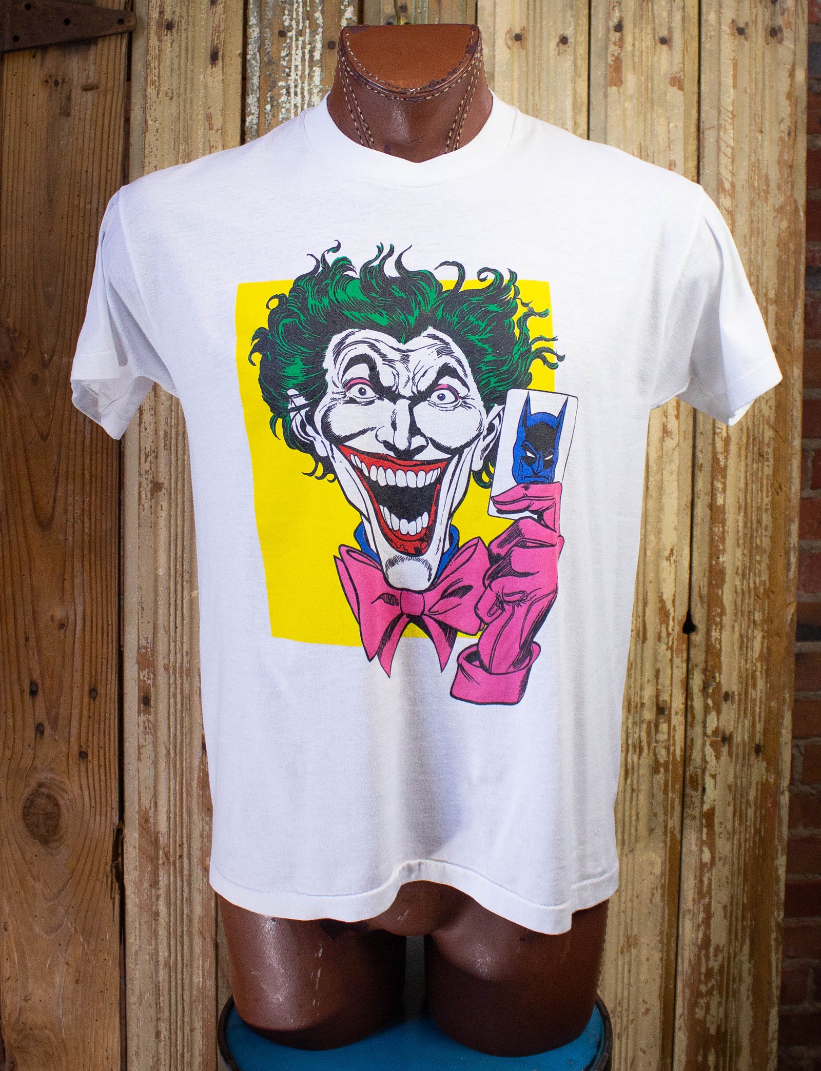 Vintage Joker Batman The Killing Joke DC Comics Graphic T-Shirt 1988 L